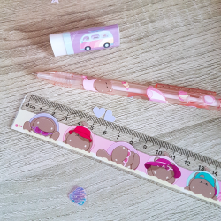 Lot Crayon, Gomme, Règle -...