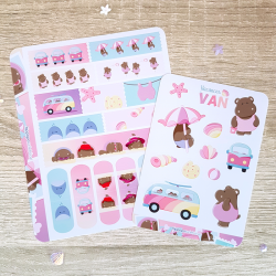 2 Planches de Stickers -...