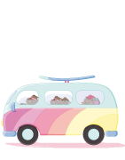 Hippoposur le trône - Fourniture de bureau - Hippopotame - Vacances en Van